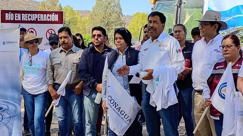Contaminación en el río Tunal de Durango